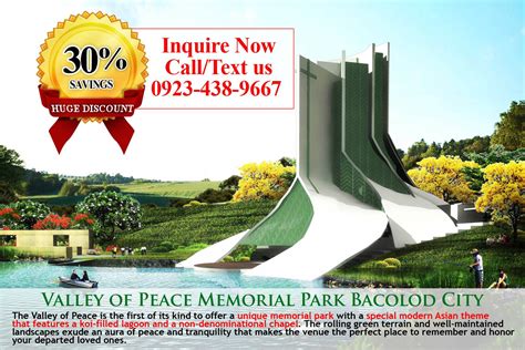 memorial park bacolod|Valley Of Peace – Park Of Life.